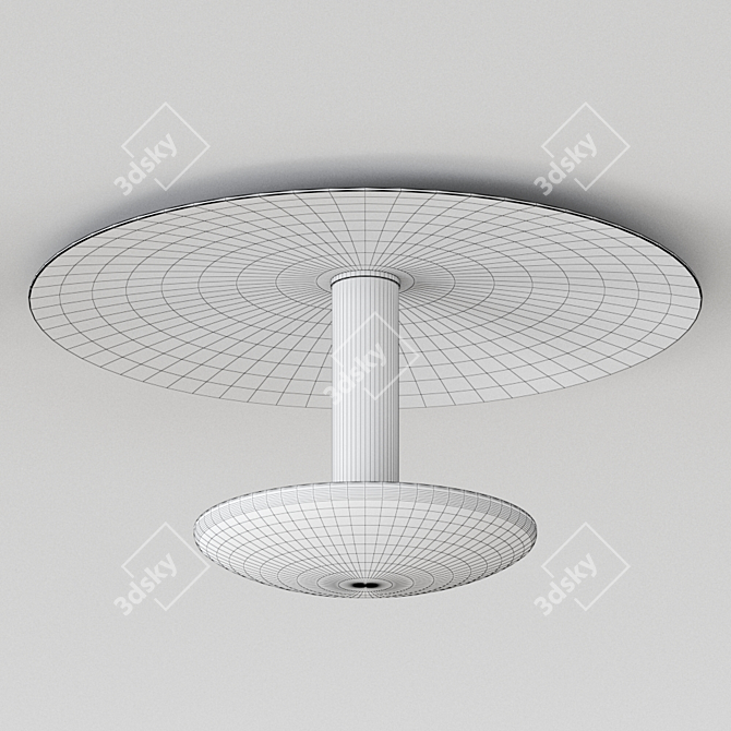 ZAVA 012 LED Ceiling Lamp 3D model image 3