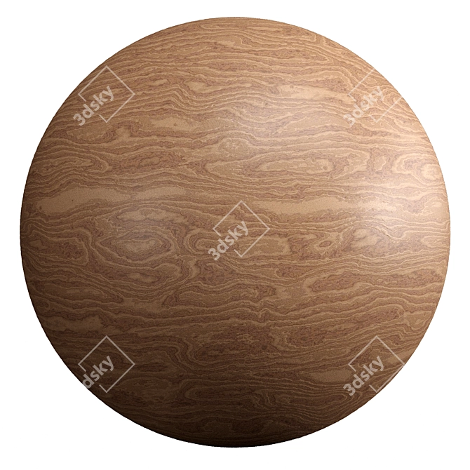 PBR Wood Materials: 4k Texture 3D model image 1