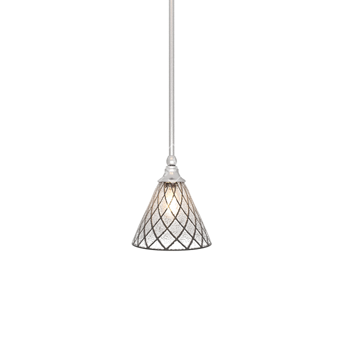 Elegant Ratchford Cone Pendant 3D model image 1