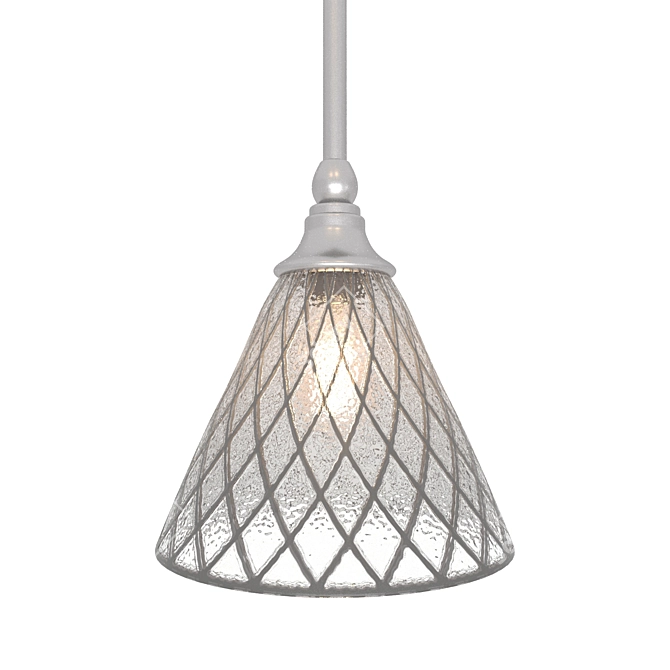 Elegant Ratchford Cone Pendant 3D model image 5