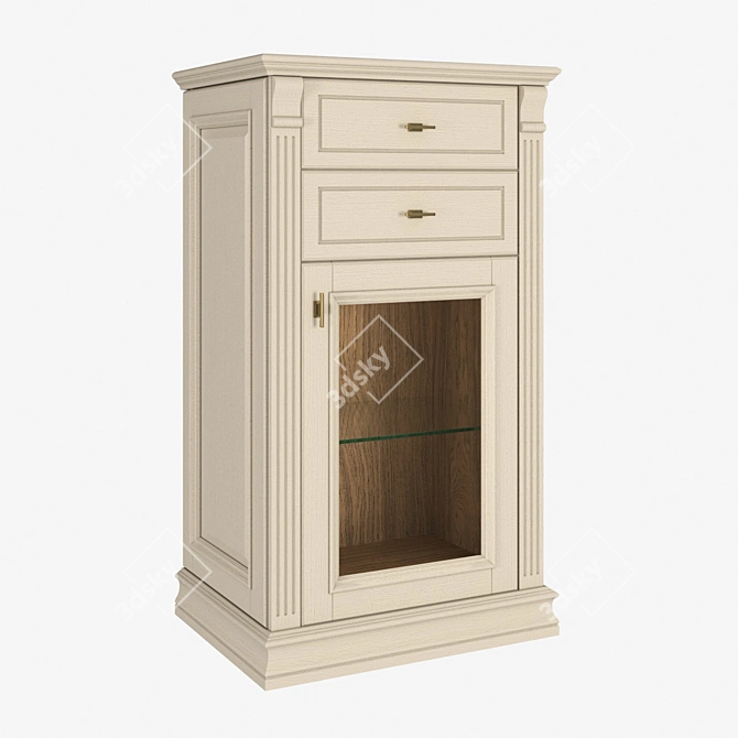 Compact RIMAR Chest of Drawers 3D model image 4