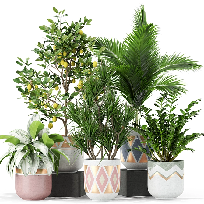 Exquisite Botanical Oasis: Plants Collection 442 3D model image 1