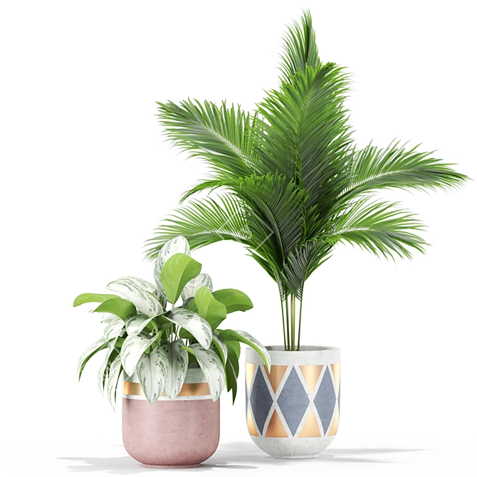 Exquisite Botanical Oasis: Plants Collection 442 3D model image 3