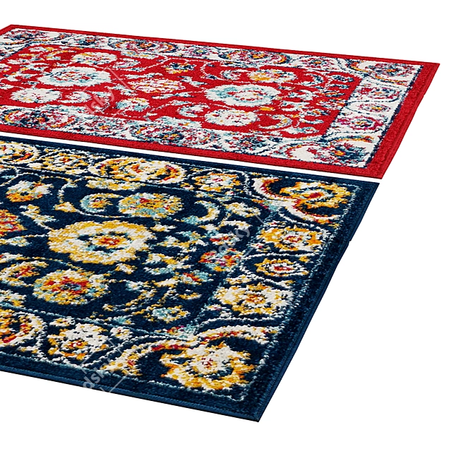 Versatile Rug: 3,888 Polys, 4,004 Vets 3D model image 2