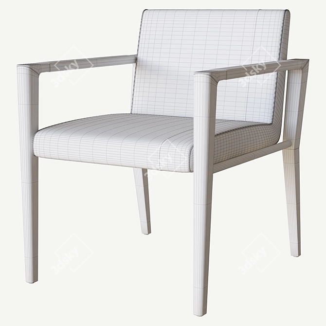 Modernistic PianPian Chair HC28 3D model image 3