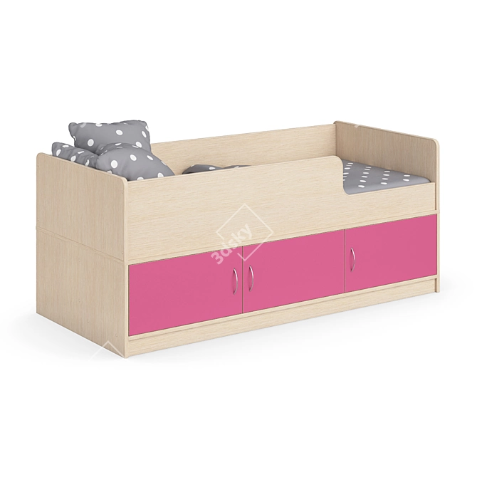 Legenda K35 Kids Bed 3D model image 2