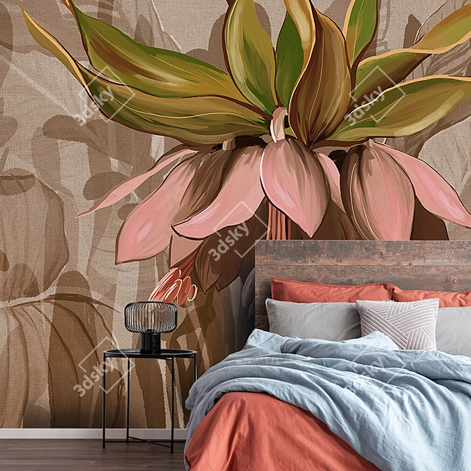 Tropical Dreams Wallpaper Collection 3D model image 2