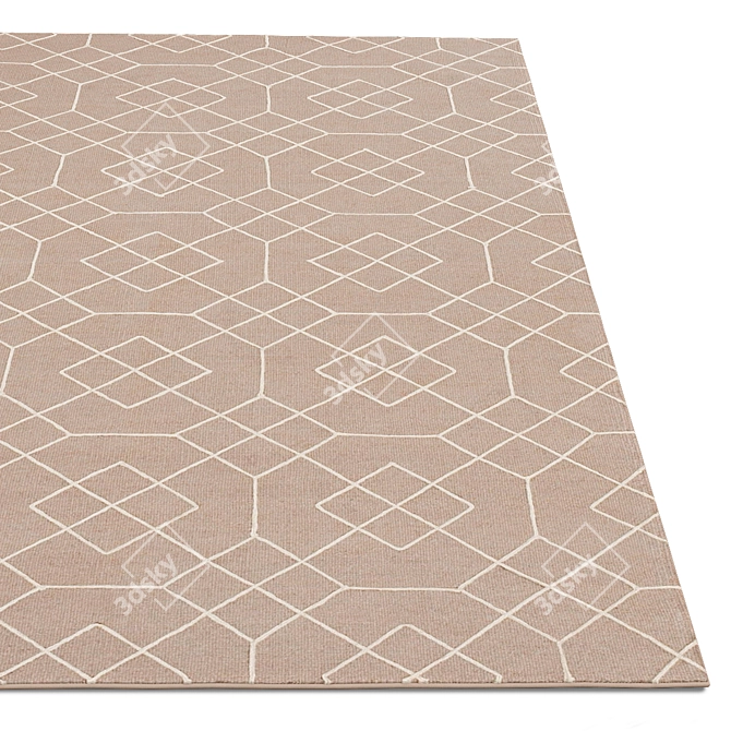 Elegant Rug Collection | No. 081 3D model image 2