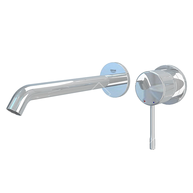 Modern GROHE Essence Faucet Set 3D model image 3