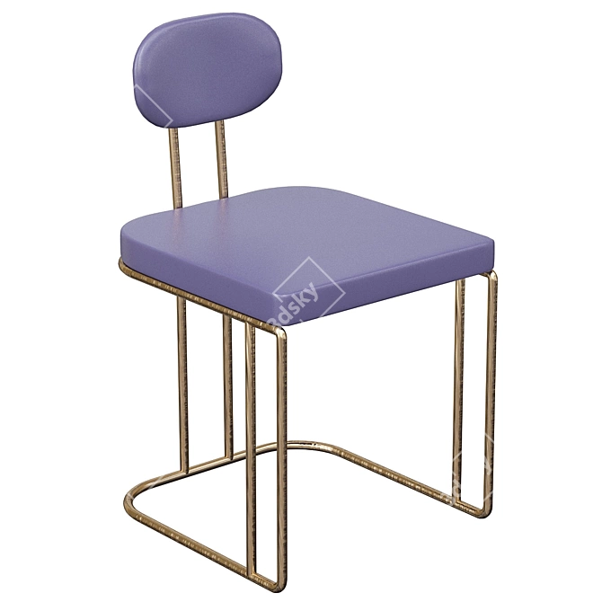 Sedis Saddle Stool 3D model image 2