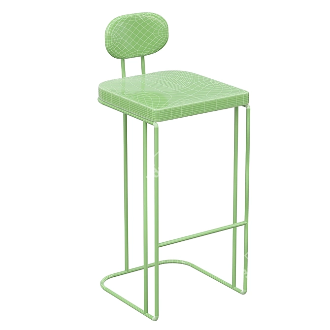 Sedis Saddle Stool 3D model image 3