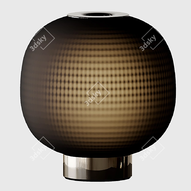 Elegant Bloom Table Lamp 3D model image 1