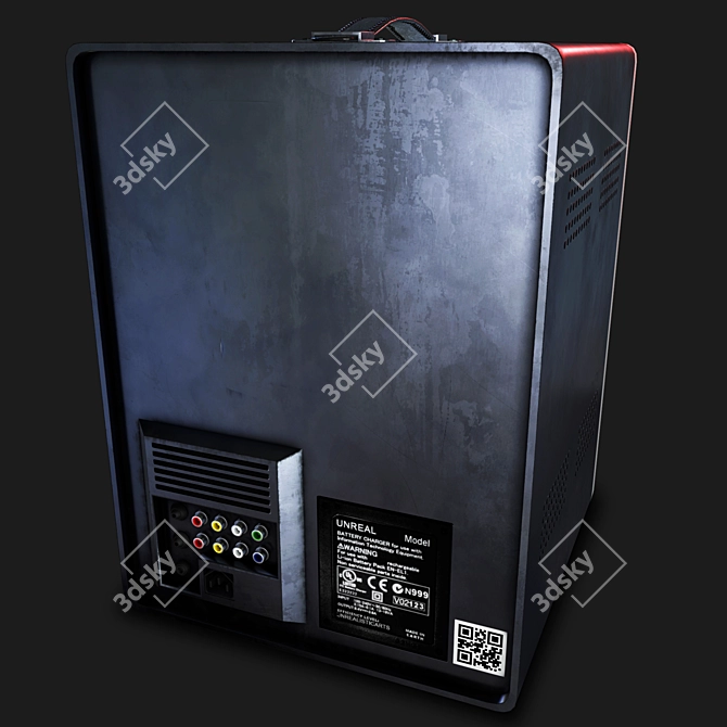 Advanced Digital Oscilloscope 3D model image 2