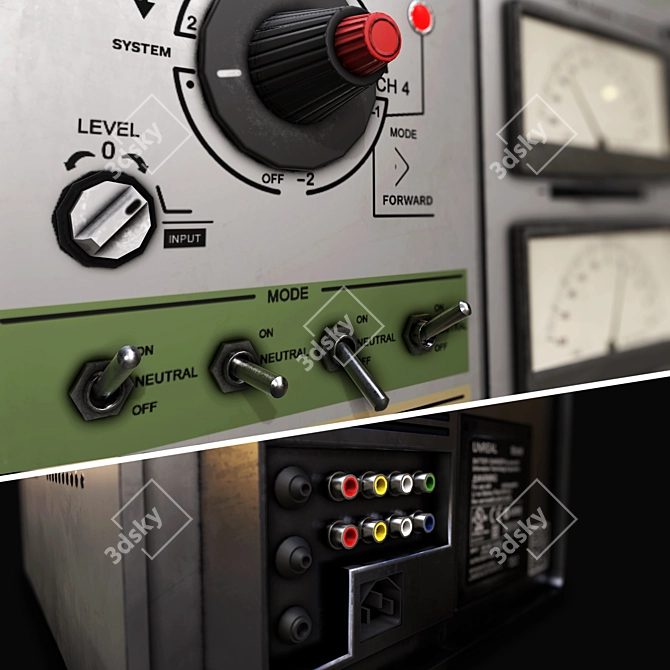 Advanced Digital Oscilloscope 3D model image 4