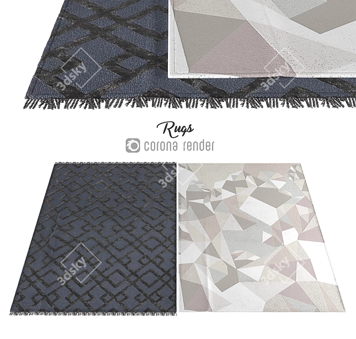 Luxury Carpets: Elegant and Durable 3D model image 1