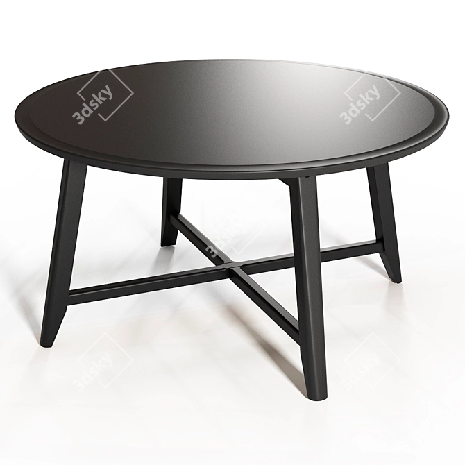 Modern Minimalist Coffee Table 3D model image 4