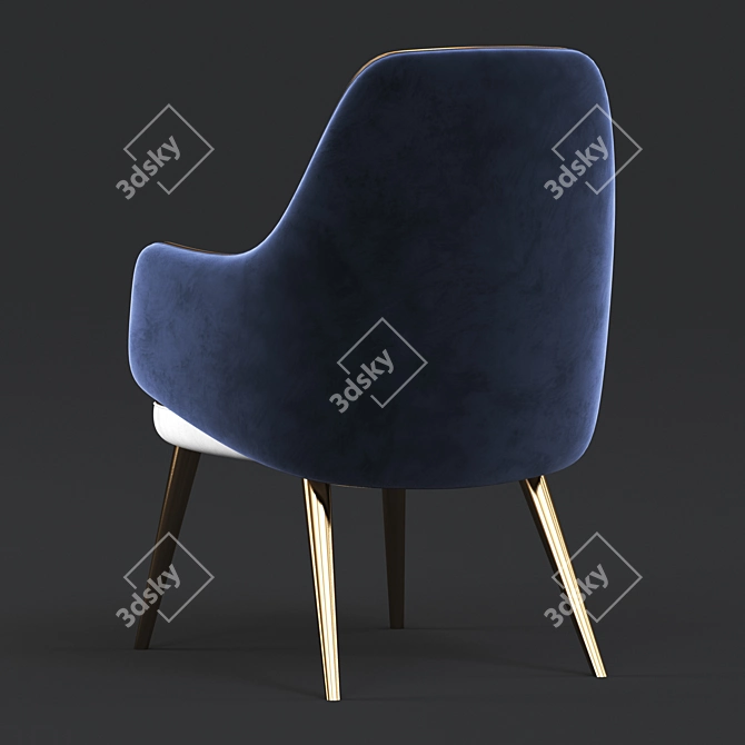 Sicis Chair: Salone del Mobile MHP 3D model image 4