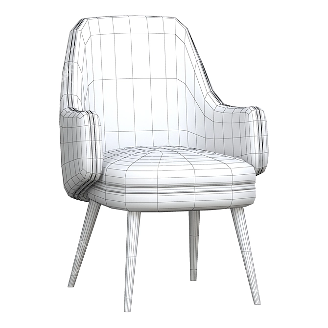 Sicis Chair: Salone del Mobile MHP 3D model image 10