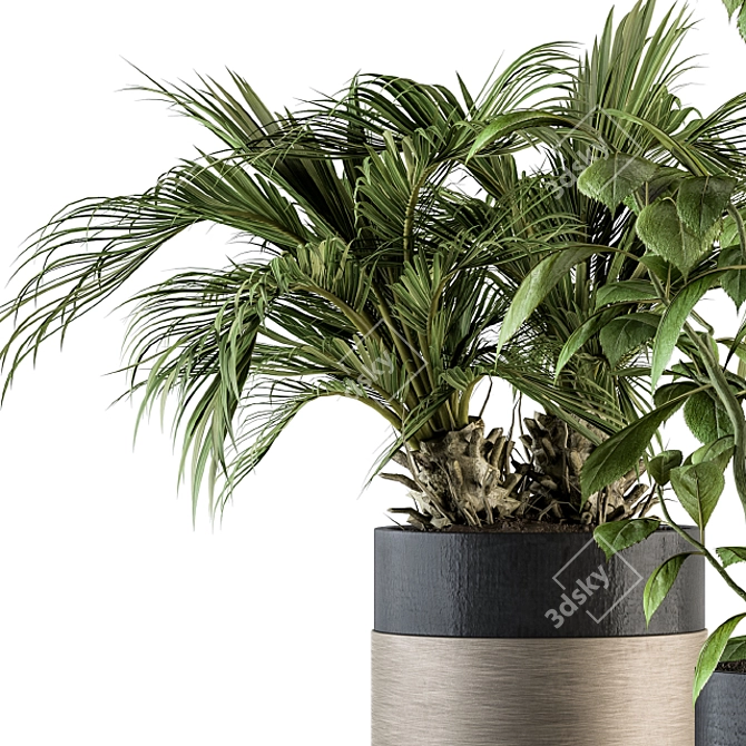 Botanical Bliss Set: 136 Indoor Plants 3D model image 2