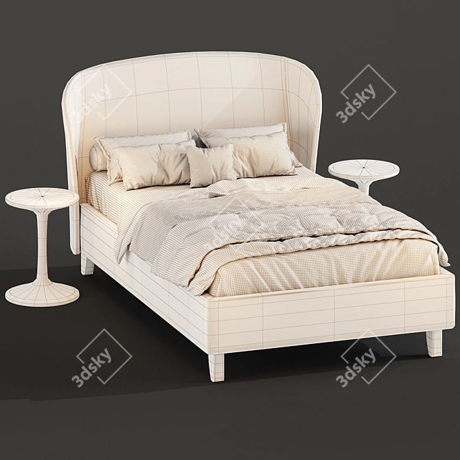 Cosy Retreat: Carnaby Single Bed 3D model image 5