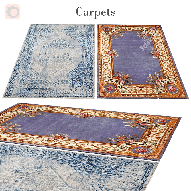 Multipurpose Rug for All Spaces 3D model image 1