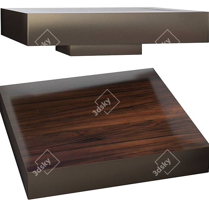Modern Square Coffee Table
Contemporary Wooden Table
Elegant Square Coffee Table
Sleek Square Table 3D model image 3