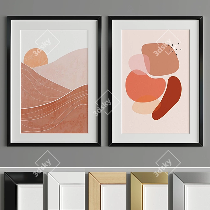 Versatile Art Frame - A57 3D model image 3