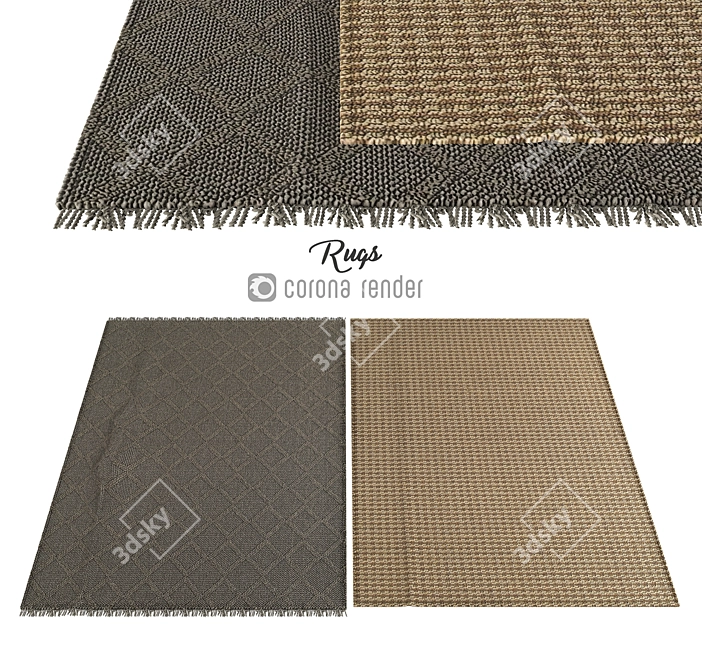 280 330 Poyls Carpets 3D model image 1