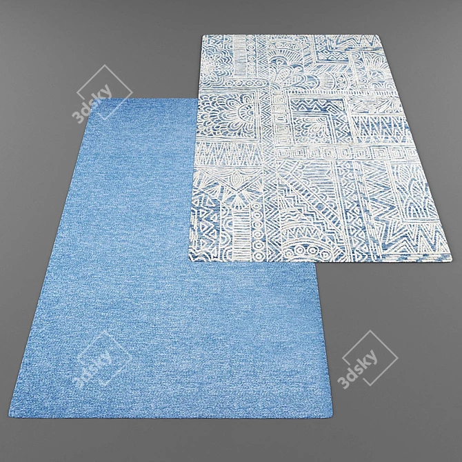 Modern Style Rug Collection 3D model image 3