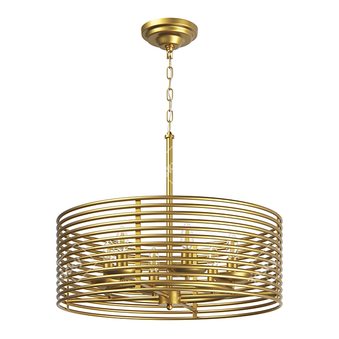 Zeta Lightstar Pendant Chandelier 3D model image 2