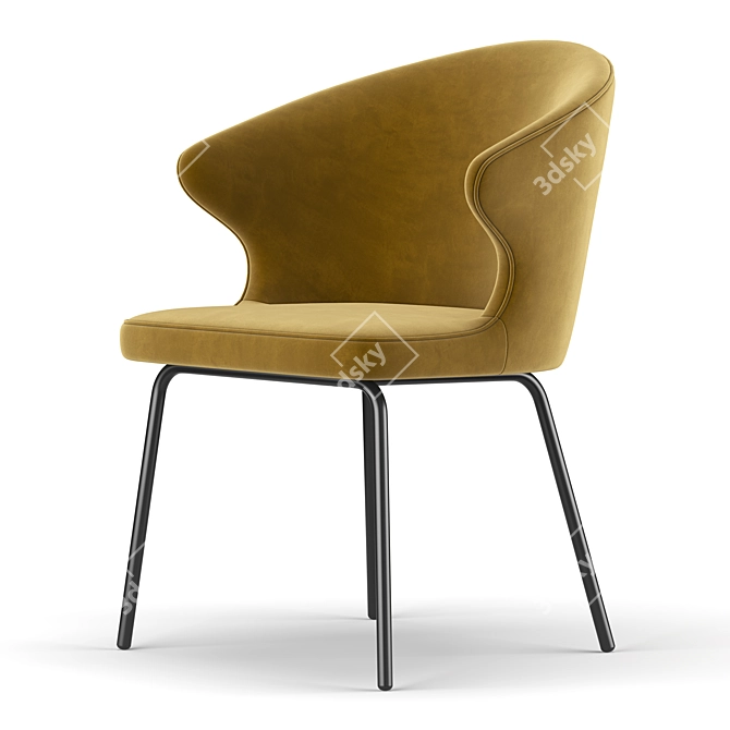 Elegance Ergonomic Seating 3D model image 4