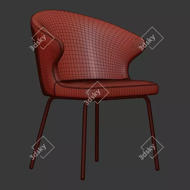 Elegance Ergonomic Seating 3D model image 5