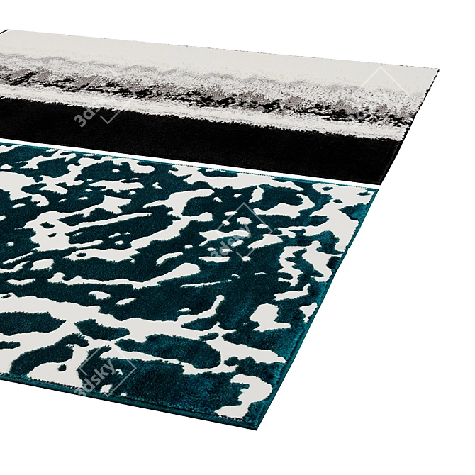 Polys: 3 888, Vets: 4 004 - Durable Rug for Countless Uses 3D model image 2