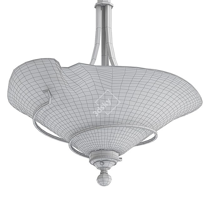 Vitalia 22 Chandelier: Exquisite Lighting Elegance 3D model image 2