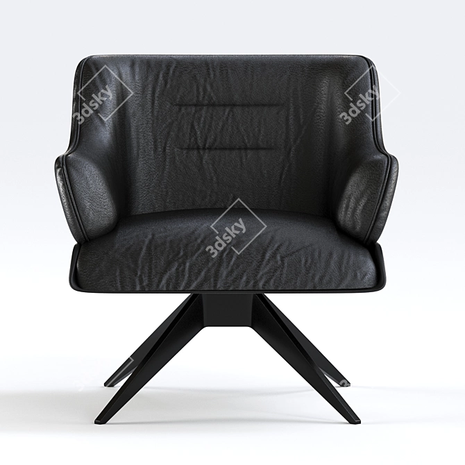 Kensington Luxury Armchair 3D model image 2