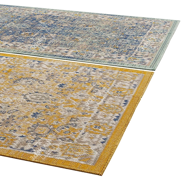 Durable Poly Rug - 3,888 Threads 3D model image 2