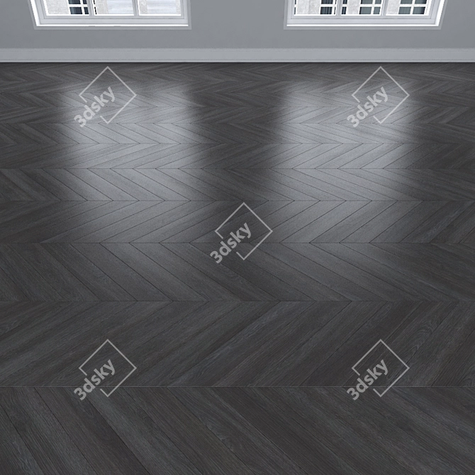 Versatile Parquet Oak | Herringbone, Linear, Chevron 3D model image 4