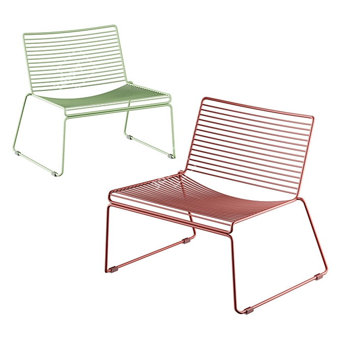 Modern HEE Lounge Chair: Stunning Design 3D model image 6