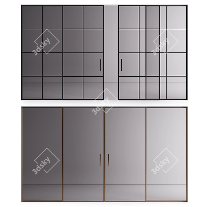 Lualdi L7: Innovative Doors for Modern Spaces 3D model image 1