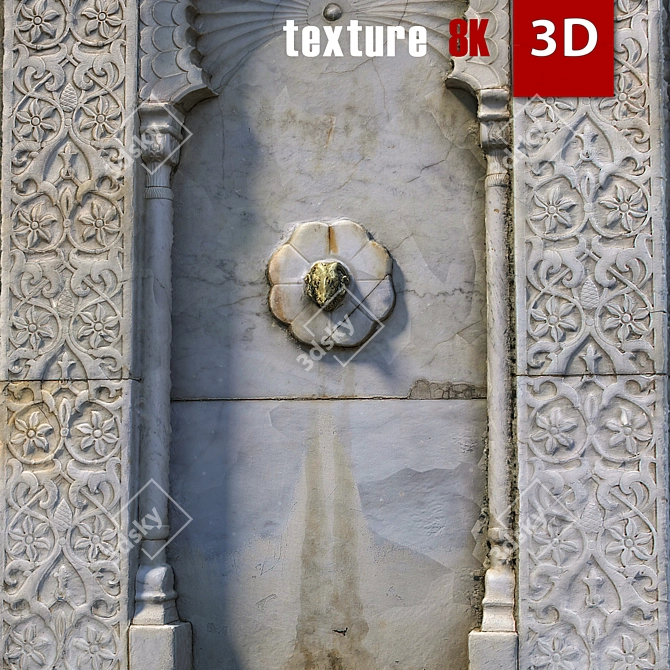 Detailed 8K Photo-scanned Statue 3D model image 2