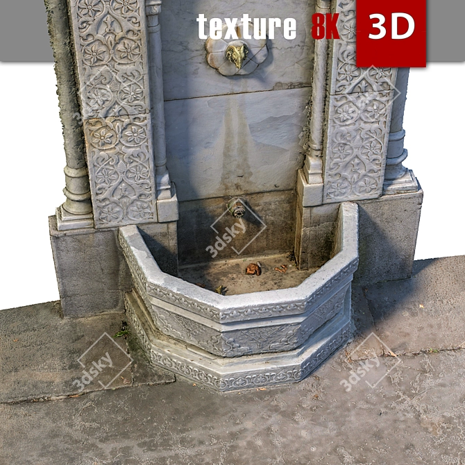 Detailed 8K Photo-scanned Statue 3D model image 5