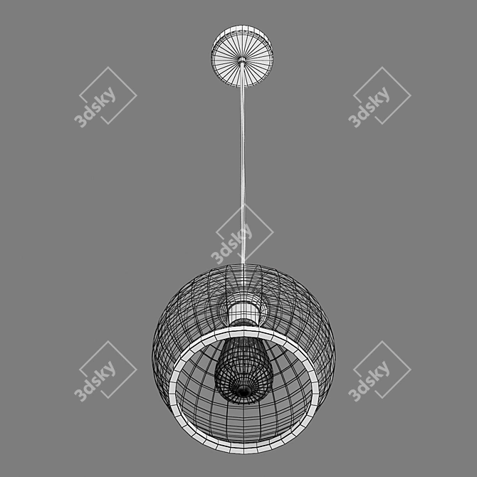 Modern Sferico Ceiling Light 3D model image 3