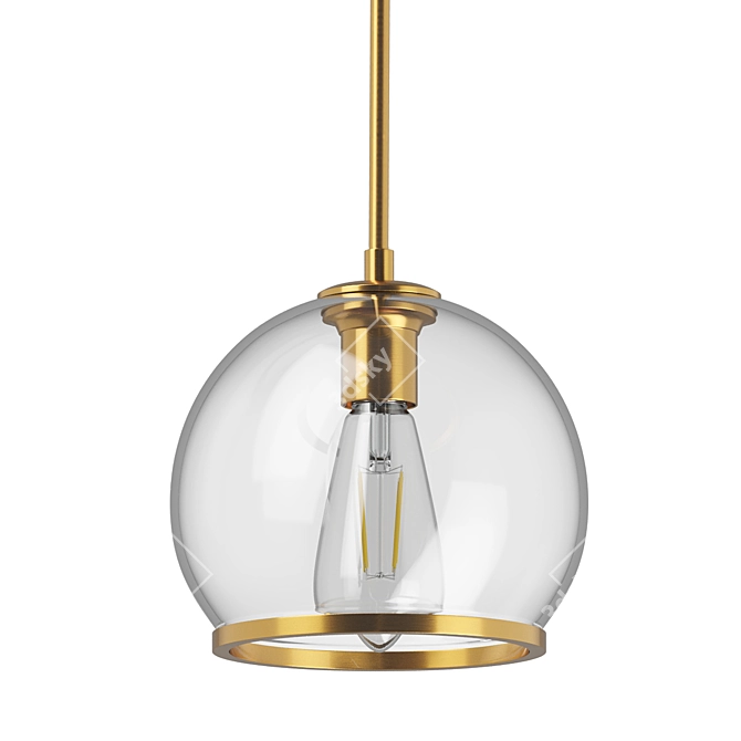 Modern Sferico Ceiling Light 3D model image 7