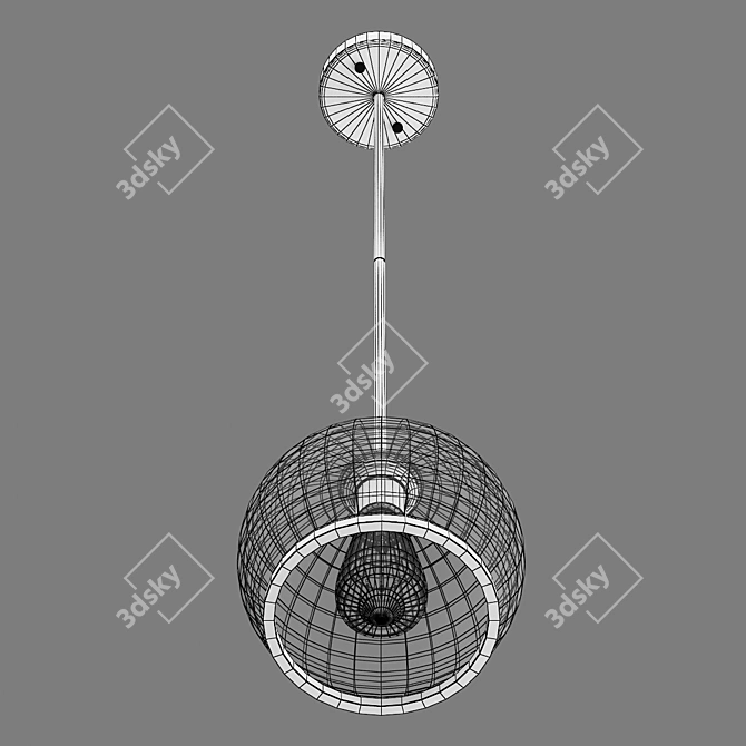 Modern Sferico Ceiling Light 3D model image 8