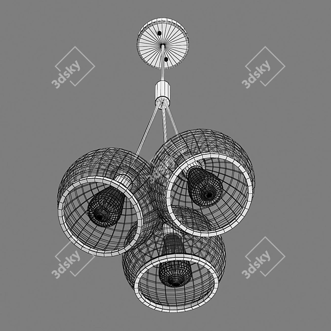 Sferico Lightstar Ceiling Chandelier 3D model image 3