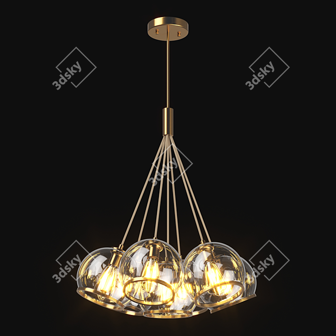 Sferico Lightstar - Stylish Ceiling Chandelier 3D model image 1