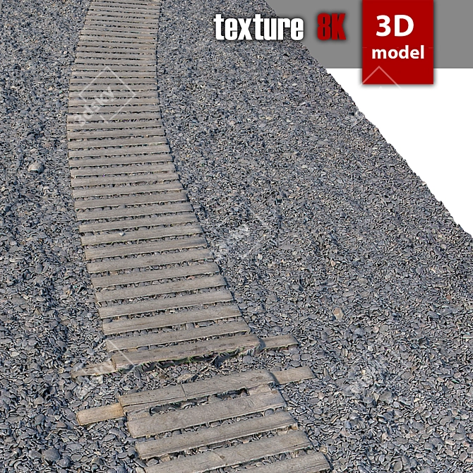 Exquisite Beach Pebbles - High Resolution 3D Model 3D model image 2