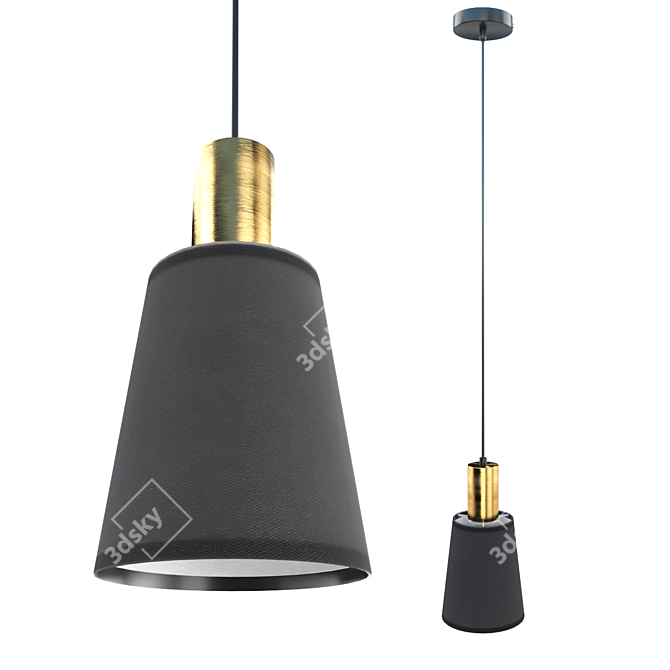 Elegant Pendant Lamp: Marcus 3638/1 3D model image 1