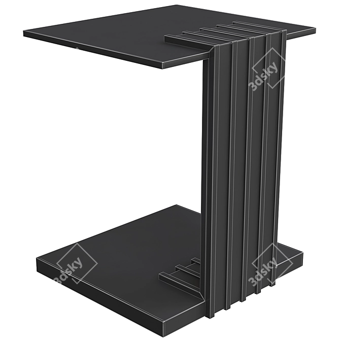 Luxxu Vertigo Side Table 3D model image 3