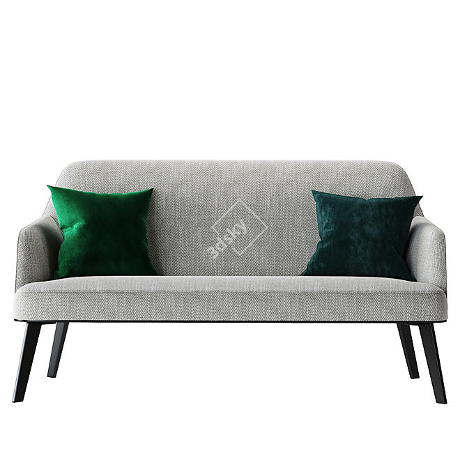 Poliform Jane Modern Sofa 3D model image 2